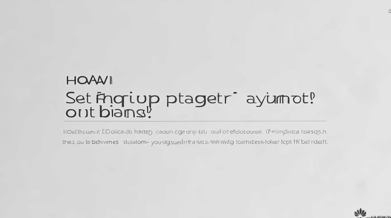 苹果华为指纹支付密码怎么设置？新手必看步骤详解