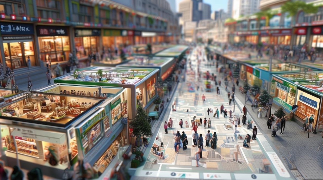 淘宝人生逛街如何切换不同地图?