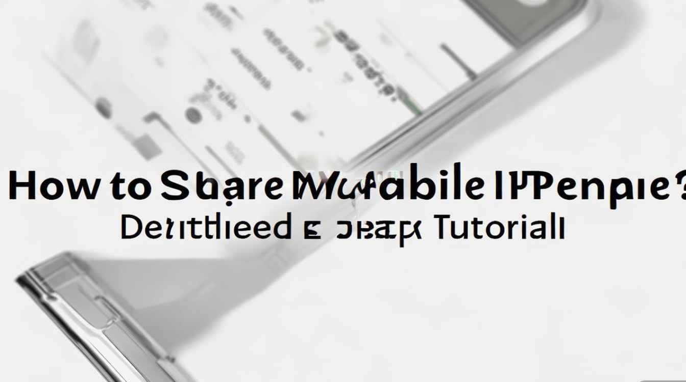 苹果手机流量怎么分享给别人？详细步骤教程