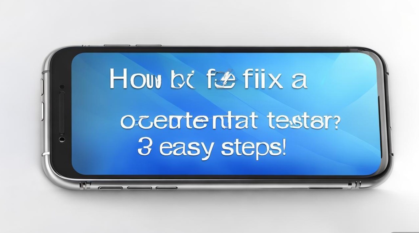 苹果手机蓝屏无法重启怎么办？3招轻松解决！