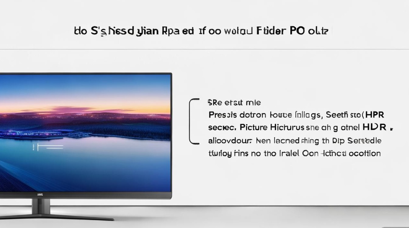 三星电视HDR功能怎么打开？开启步骤详解