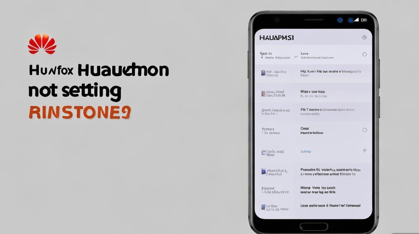 华为手机突然设置不了铃声怎么办？