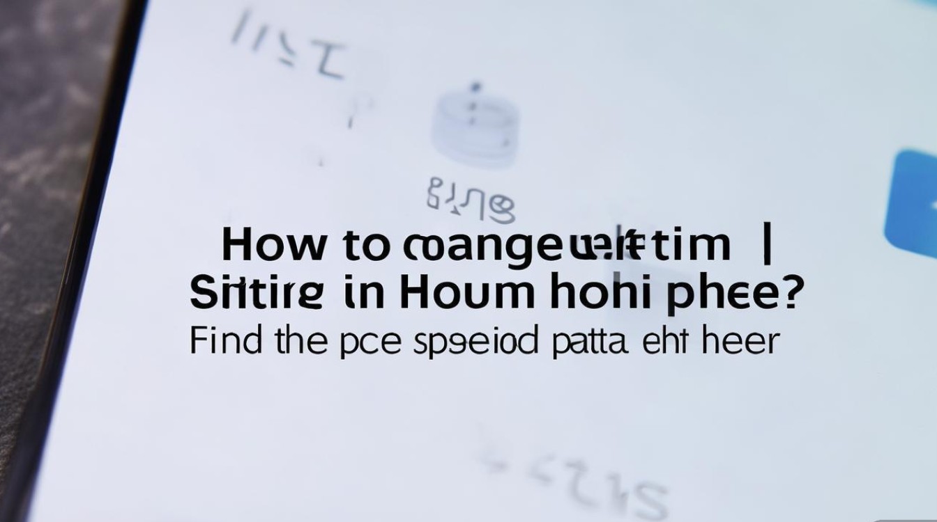 华为手机怎么更改时间设置？具体路径在哪里找？