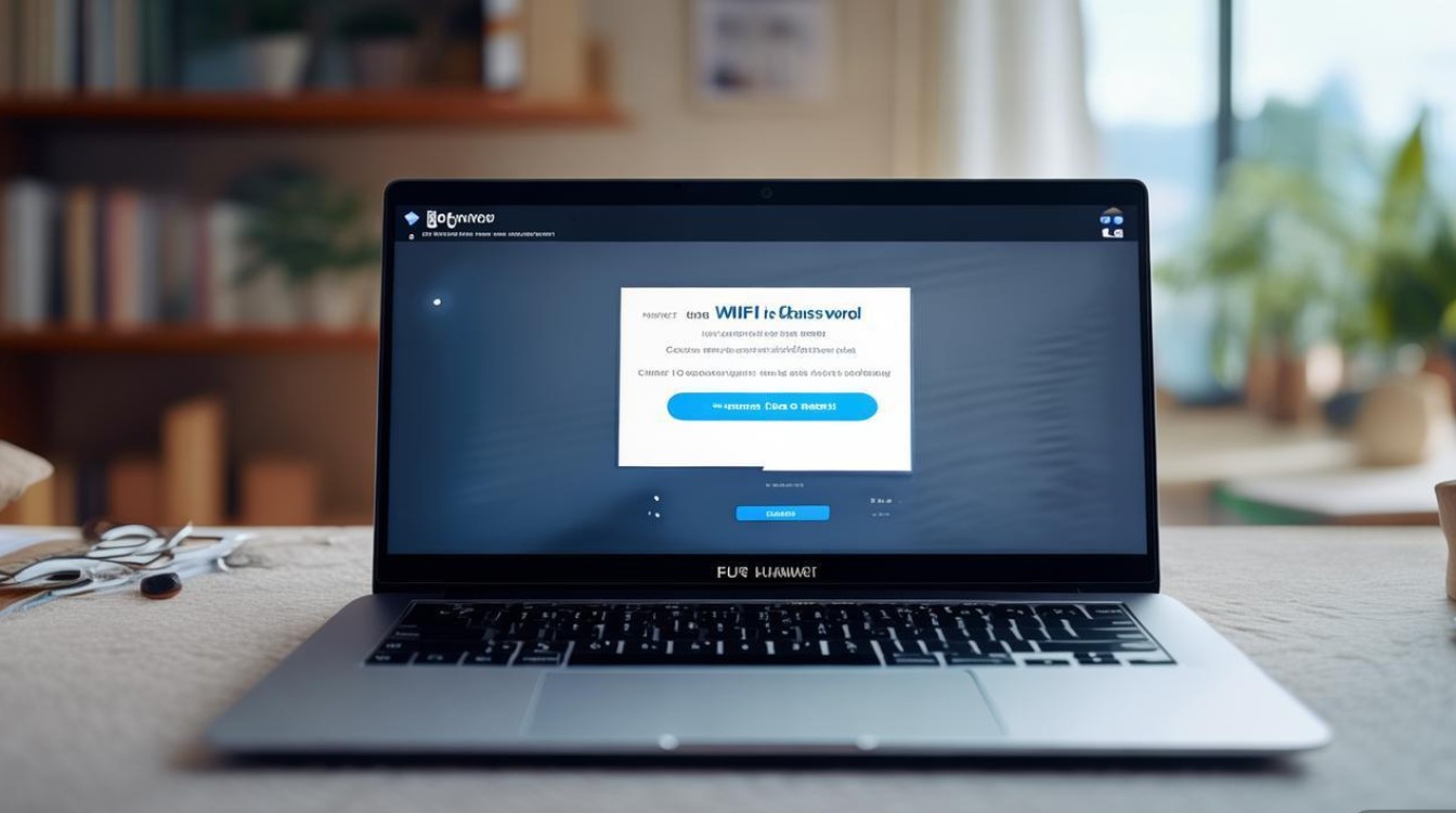 华为电脑连接WiFi密码忘了怎么办？