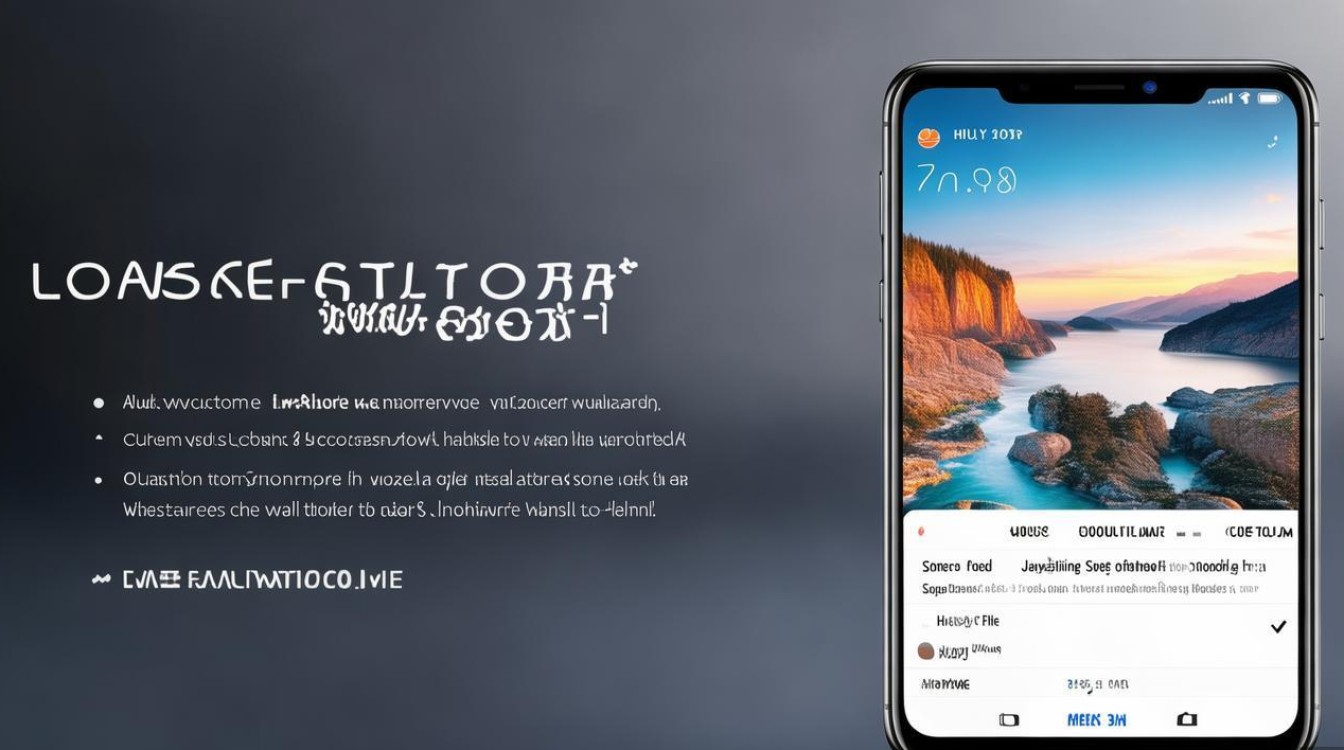 华为手机如何自定义锁屏壁纸？设置步骤是什么？