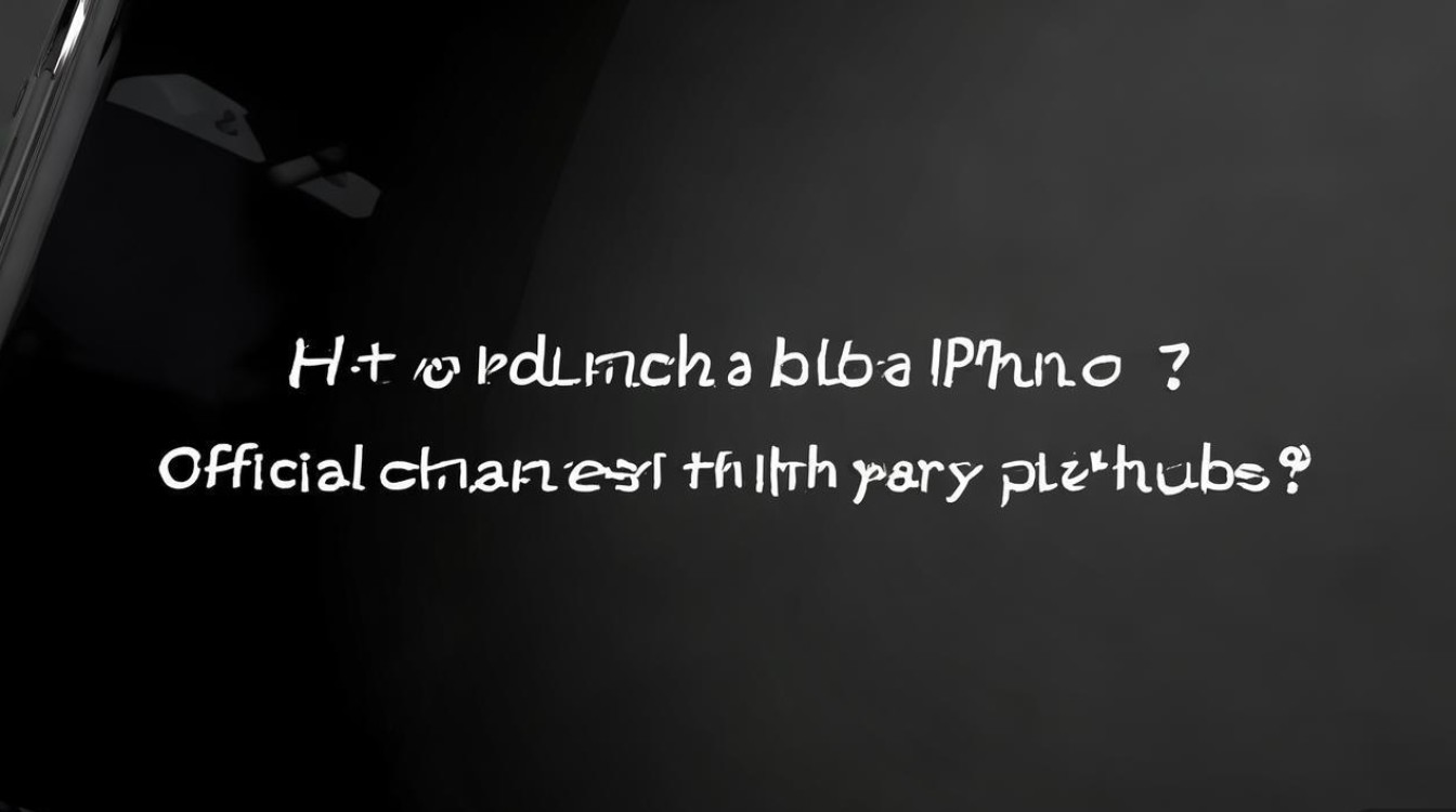 苹果手机黑7怎么解锁？官方渠道或第三方方法？