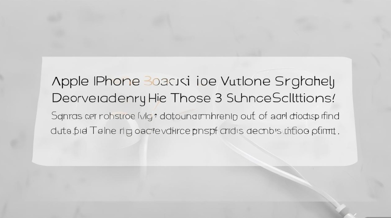 苹果手机耳机音量突然变小了？试试这3个解决方法！