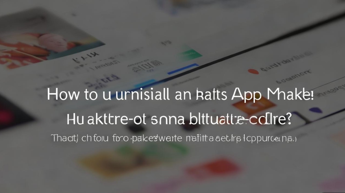 华为应用市场卸载不了怎么办？彻底解决方法有哪些？