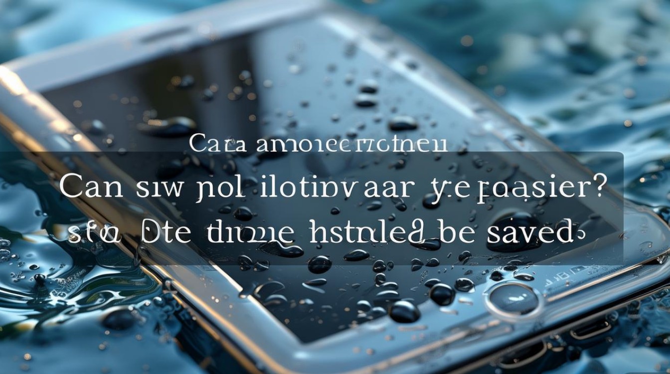 苹果手机掉水里了还能修吗？里面数据能救回来吗？