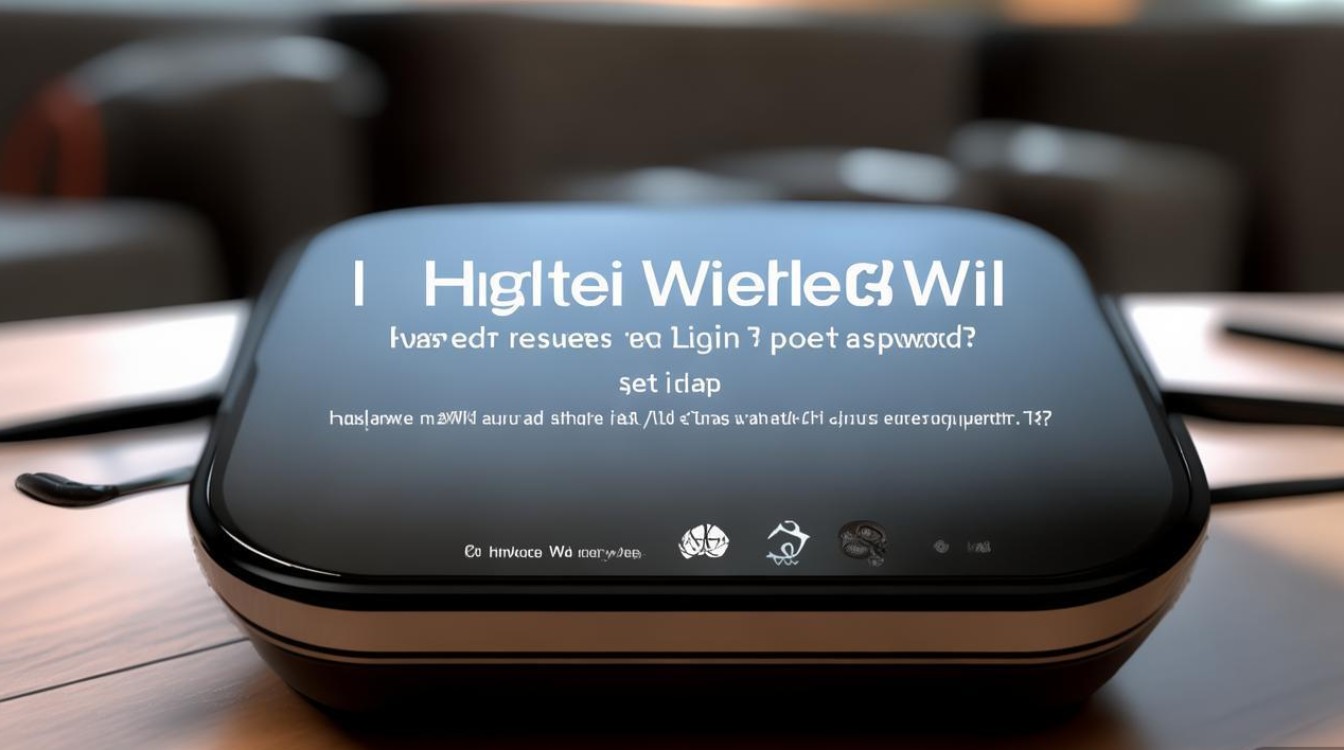 华为无线WiFi需要登录密码,具体怎么设置?