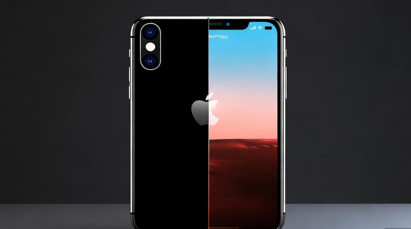 苹果手机半个黑屏是什么原因导致的？