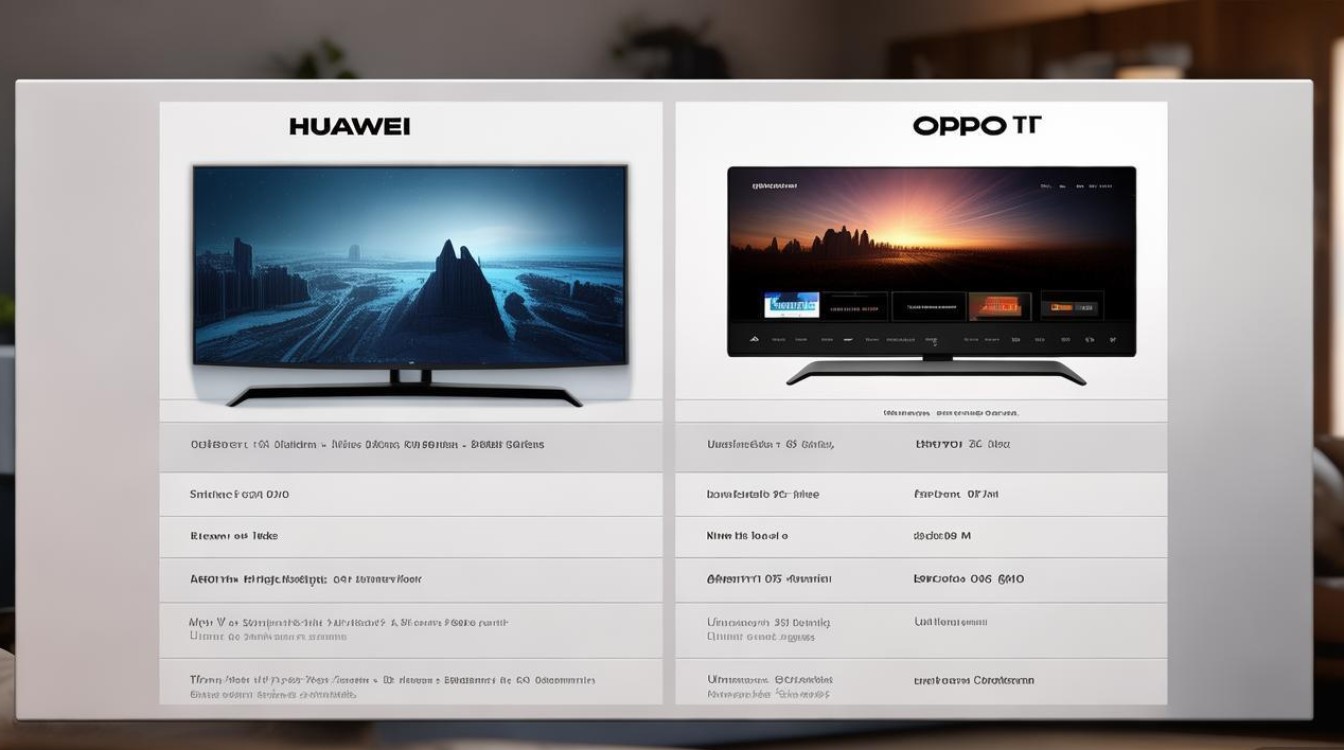 华为和OPPO电视怎么选？哪款更适合我家需求？