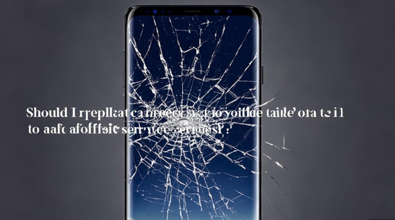 三星S8后屏碎了，自己换屏还是找官方修？