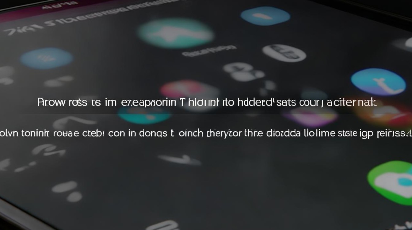 华为手机桌面图标隐藏了怎么恢复