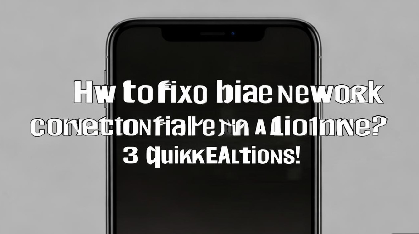 苹果手机移动网络连接失败怎么办？3招快速解决！