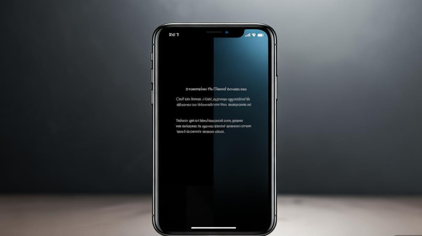 苹果手机半边屏幕黑屏了，自己能修吗？