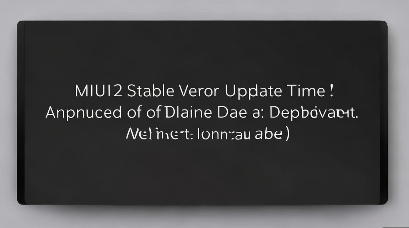 MIUI12稳定版更新时间已定？具体哪天推送？
