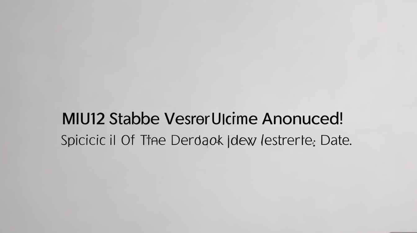 MIUI12稳定版更新时间已定？具体哪天推送？