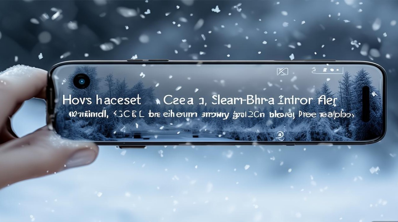 oppo手机拍下雪视频怎么拍才清晰不模糊?