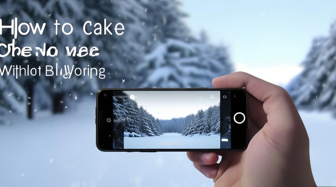 oppo手机拍下雪视频怎么拍才清晰不模糊?