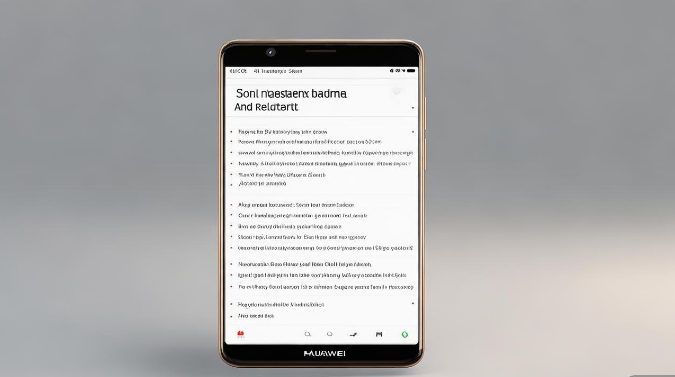 华为手机强制关机重启方法有哪些?