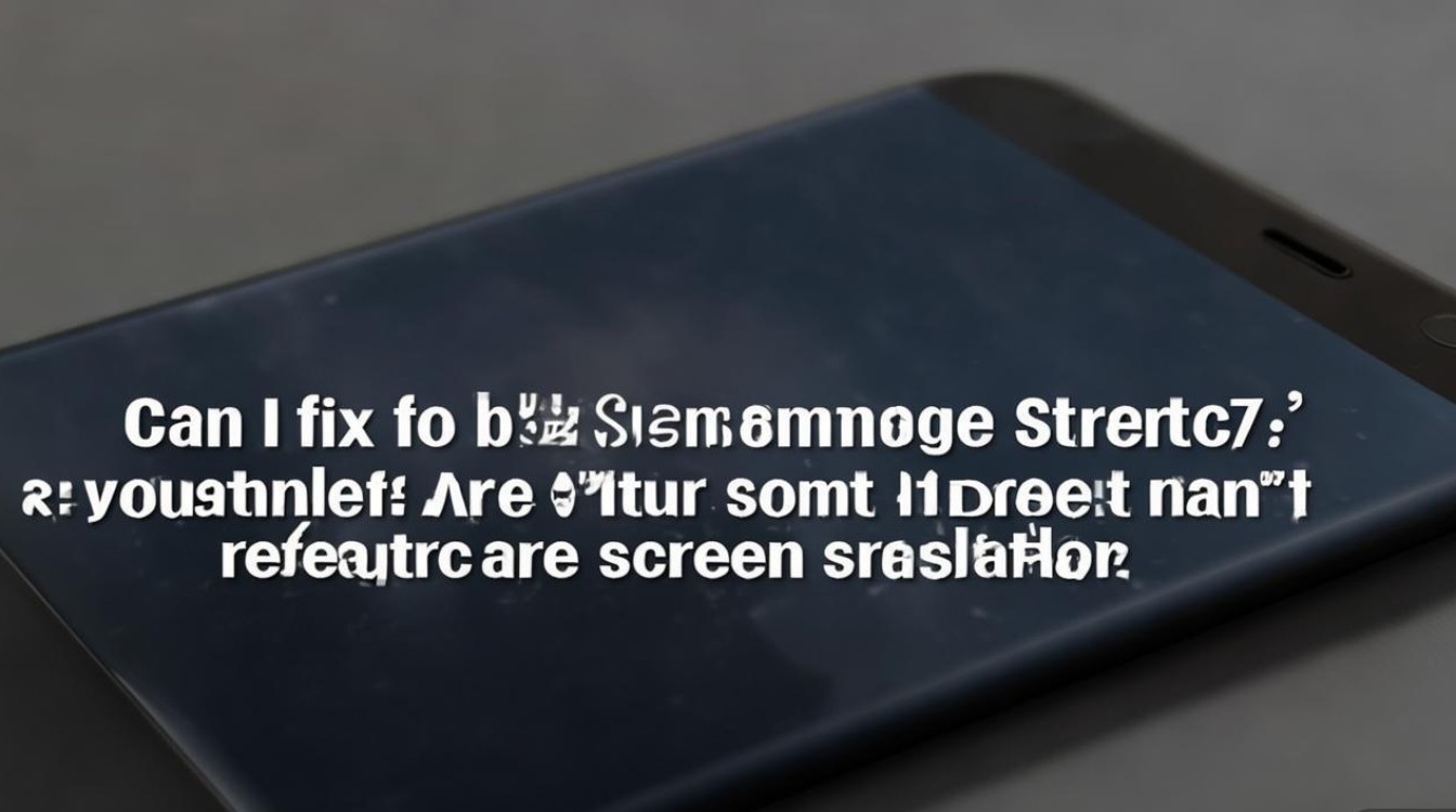 三星s7花屏自己能修吗?不用换屏的解决方法有吗?