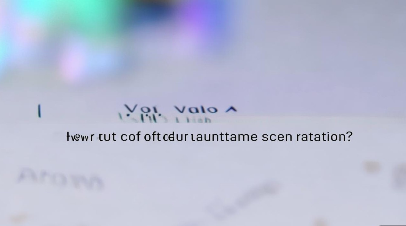 vivo手机屏幕总自动旋转怎么关？