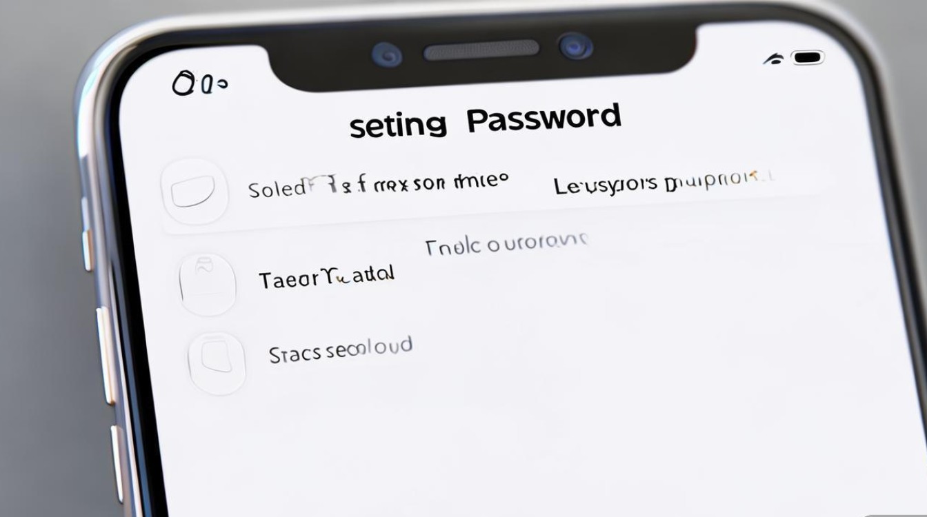 苹果手机7解锁怎么设置密码