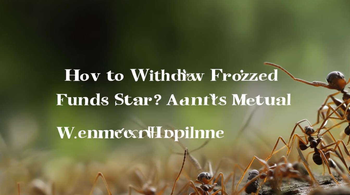 蚂蚁星愿冻结资金怎么转出来?详细取出方法是什么?