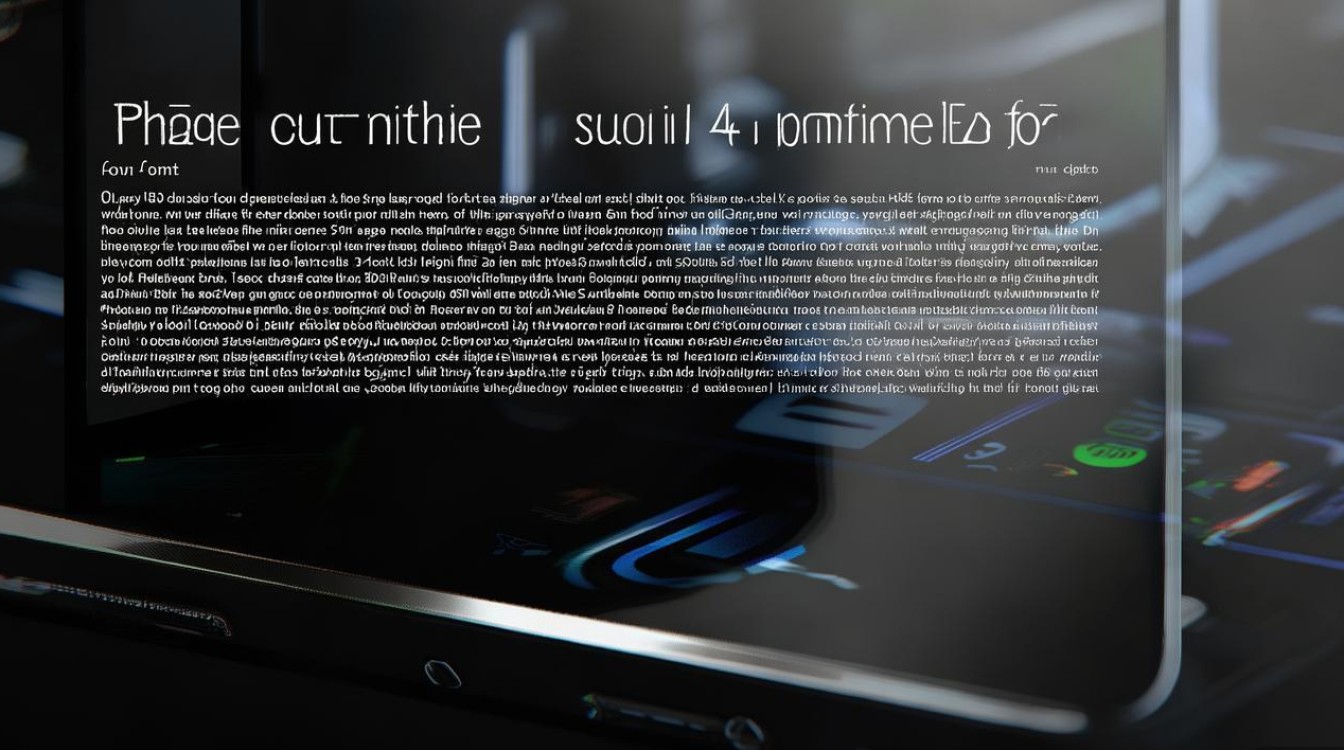 苹果4手机字体怎么自定义设置?系统自带字体够用吗?