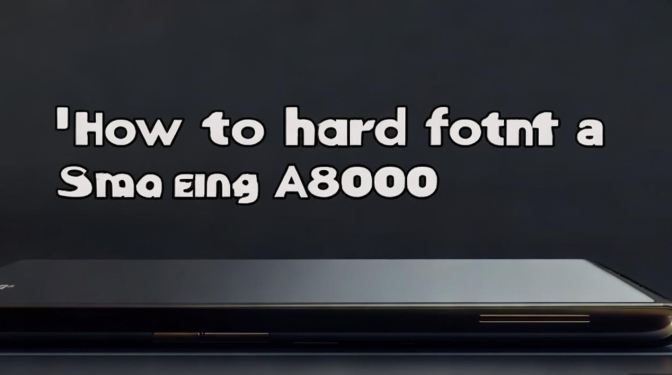 三星a8000怎么硬格式化