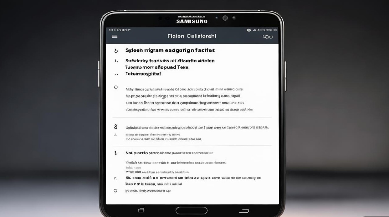 三星a7屏幕校正教程在哪找?参数设置步骤详解。