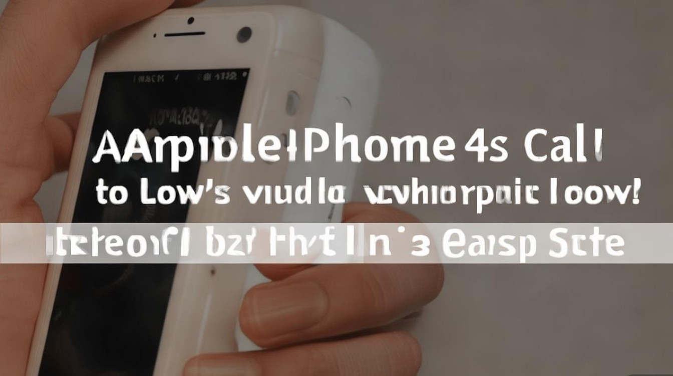 苹果4s通话声音小怎么办？教你3步解决！