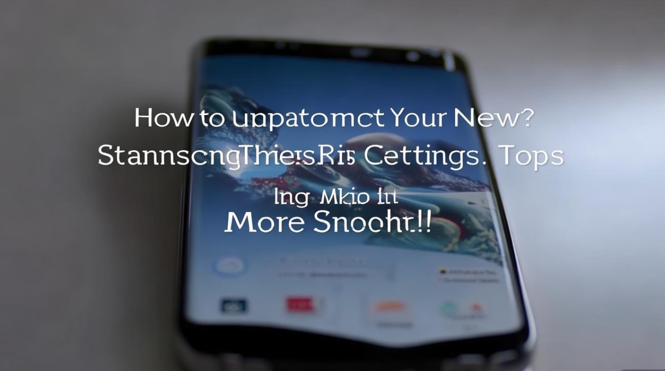 新买三星S8怎么优化？这些设置技巧能让手机更流畅吗？