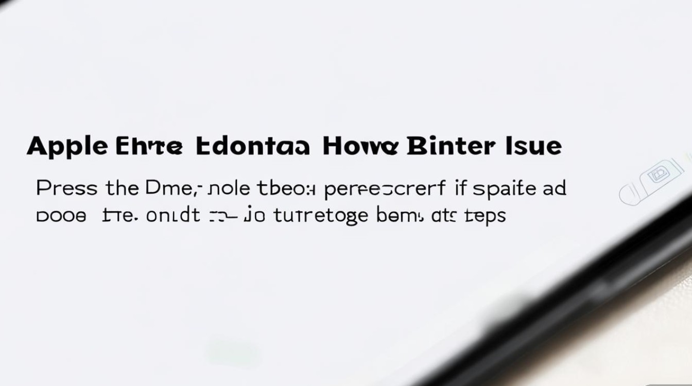 苹果三下home键半屏失灵，怎么解决？