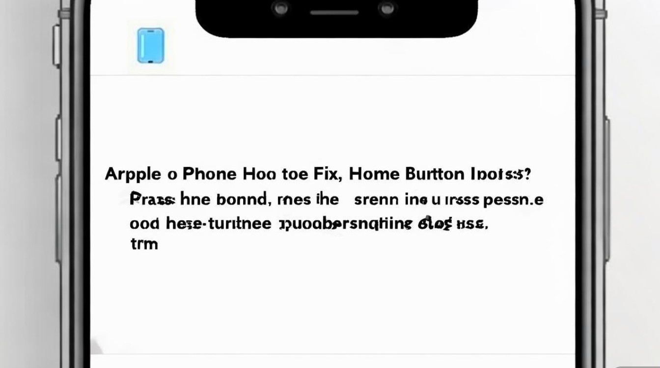 苹果三下home键半屏失灵，怎么解决？