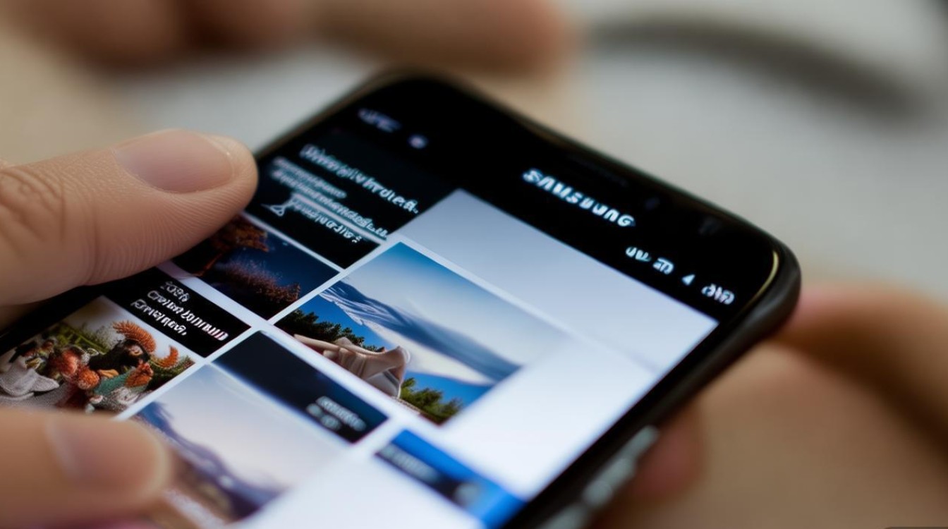 三星手机如何连续滑动查看所有图片?