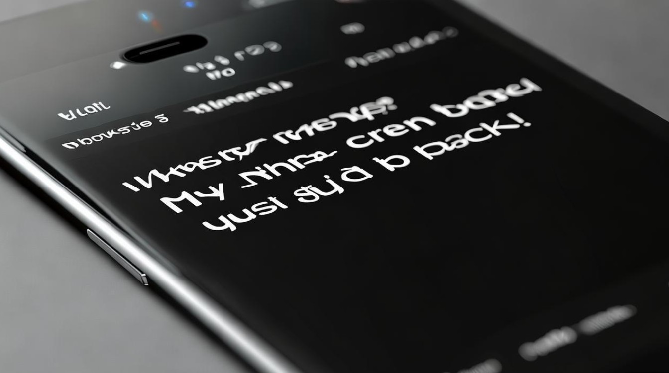 苹果屏幕用着用着突然黑屏,怎么回事啊?