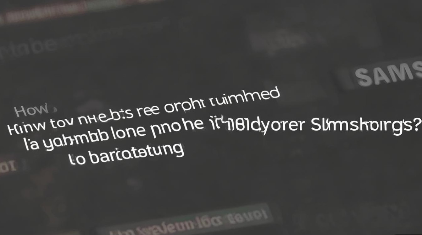 三星手机怎么查本机号码?SIM卡号或设置里找方法?