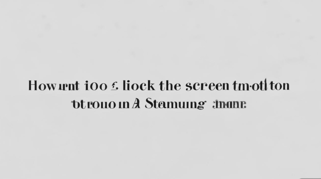 三星手机怎么锁定旋转屏幕?30字疑问长尾标题