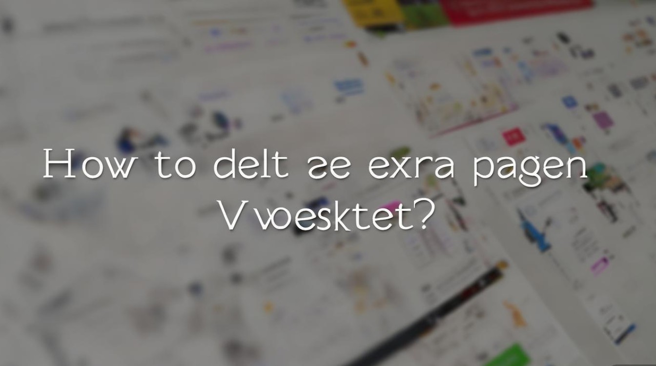 vivo桌面莫名多了一页怎么删？