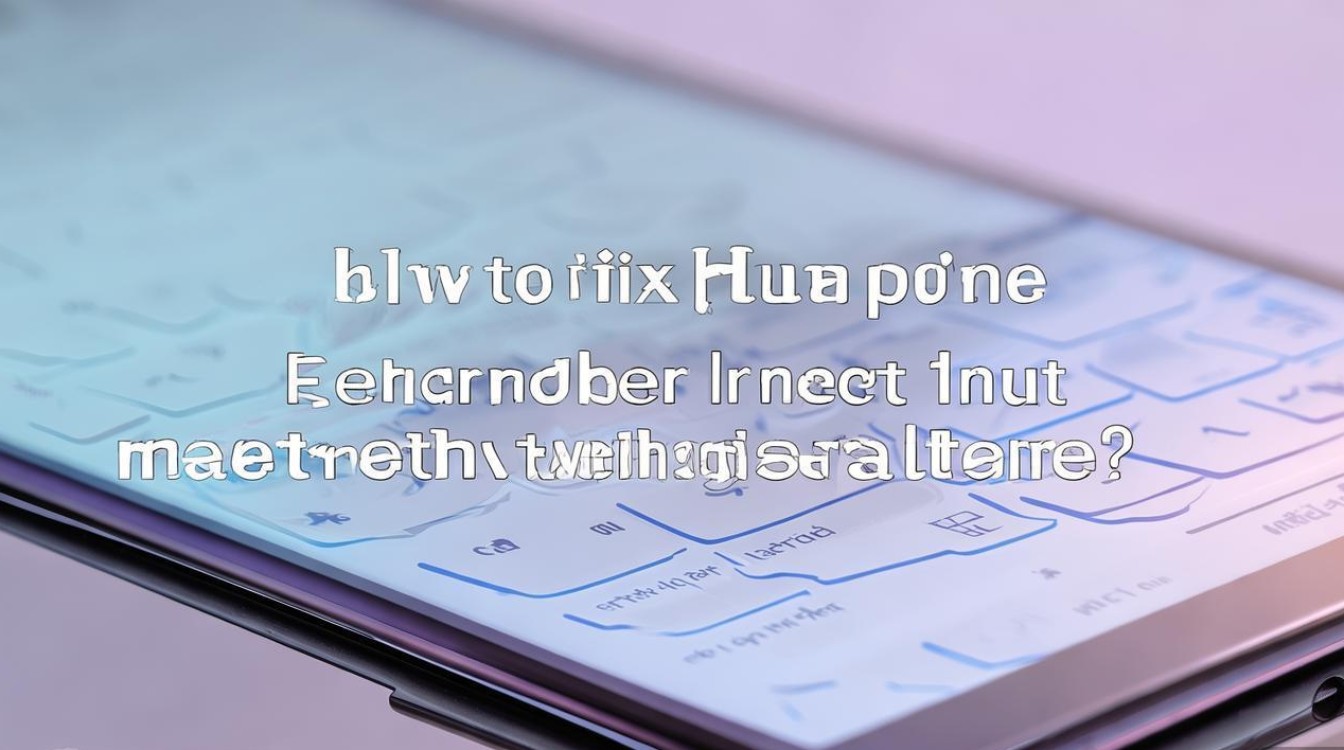 华为手机键盘切换输入法失败怎么办？