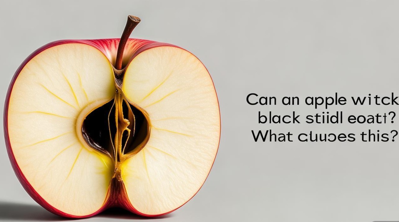 苹果里面黑了还能吃吗?是什么原因导致的?