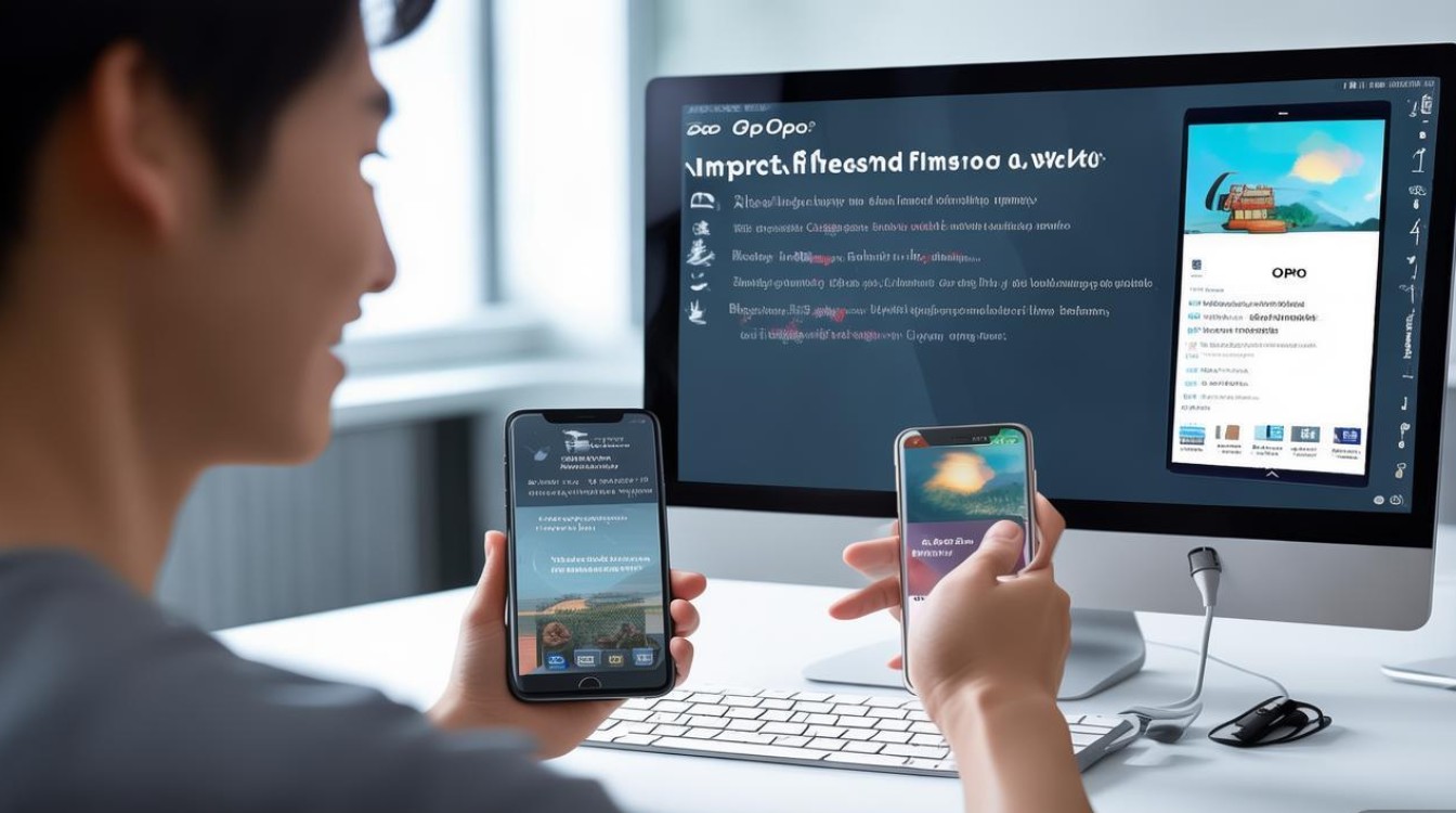 oppo手机文件怎么导入电脑?数据线连接后怎么操作?