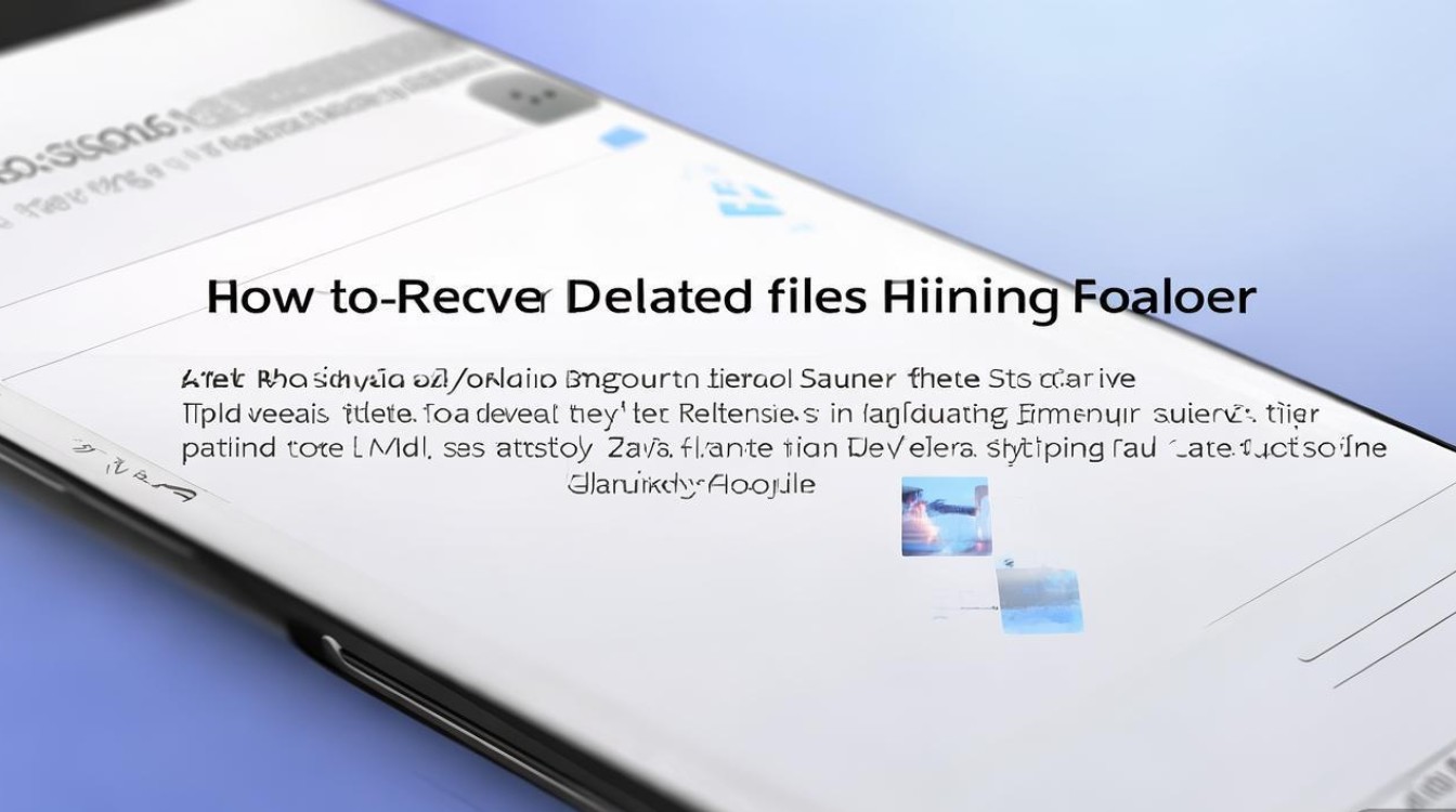 三星文件夹删了怎么恢复？手机内文件找回方法