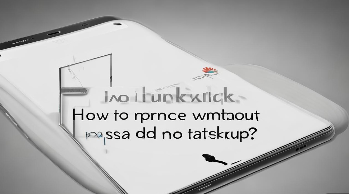 华为手机忘锁屏密码没备份怎么办?