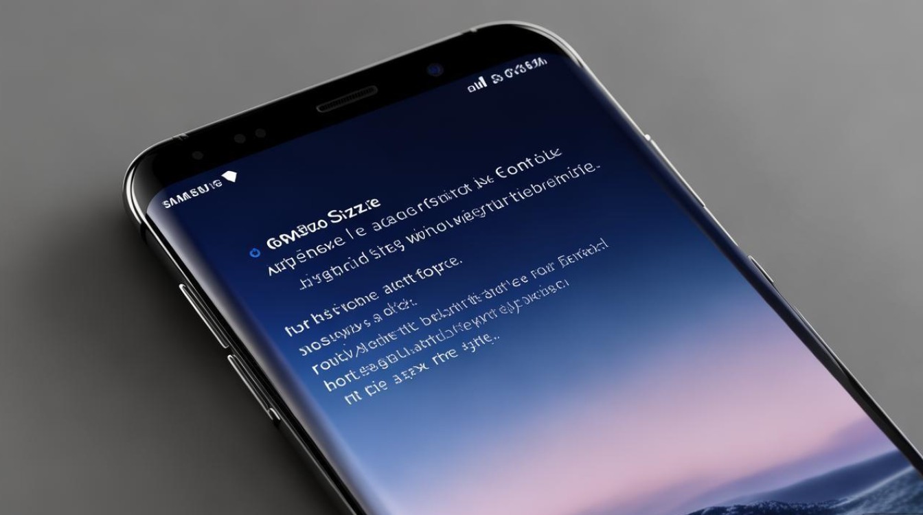 三星S8字体大小怎么调？系统里藏着这3个方法！