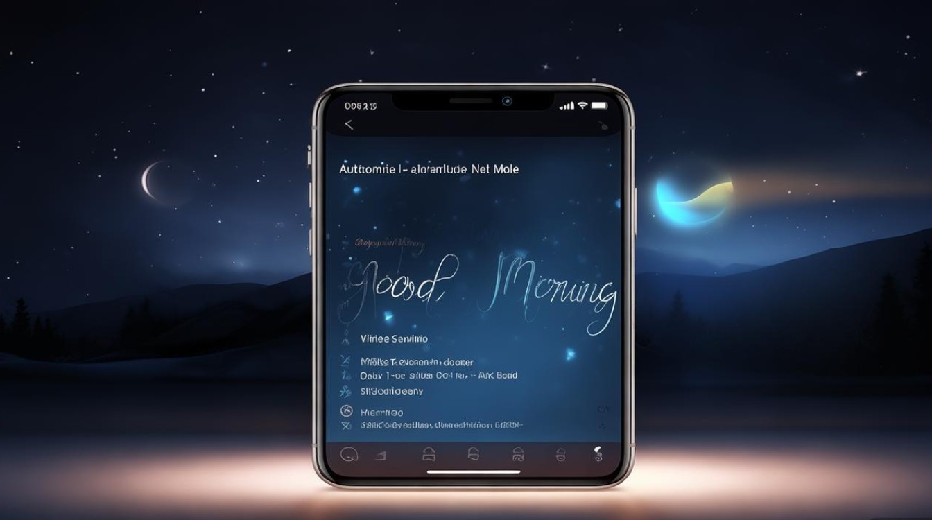 早安语录夜间模式怎么设置才能自启动？