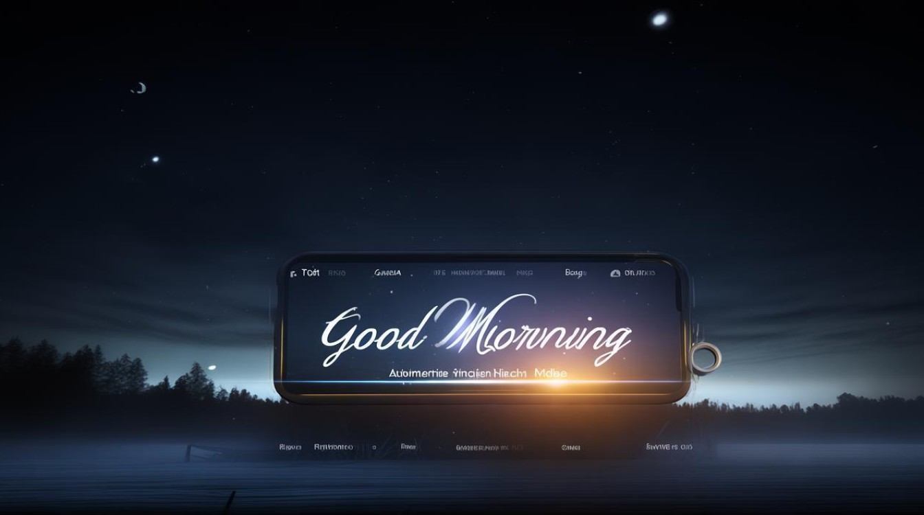 早安语录夜间模式怎么设置才能自启动？