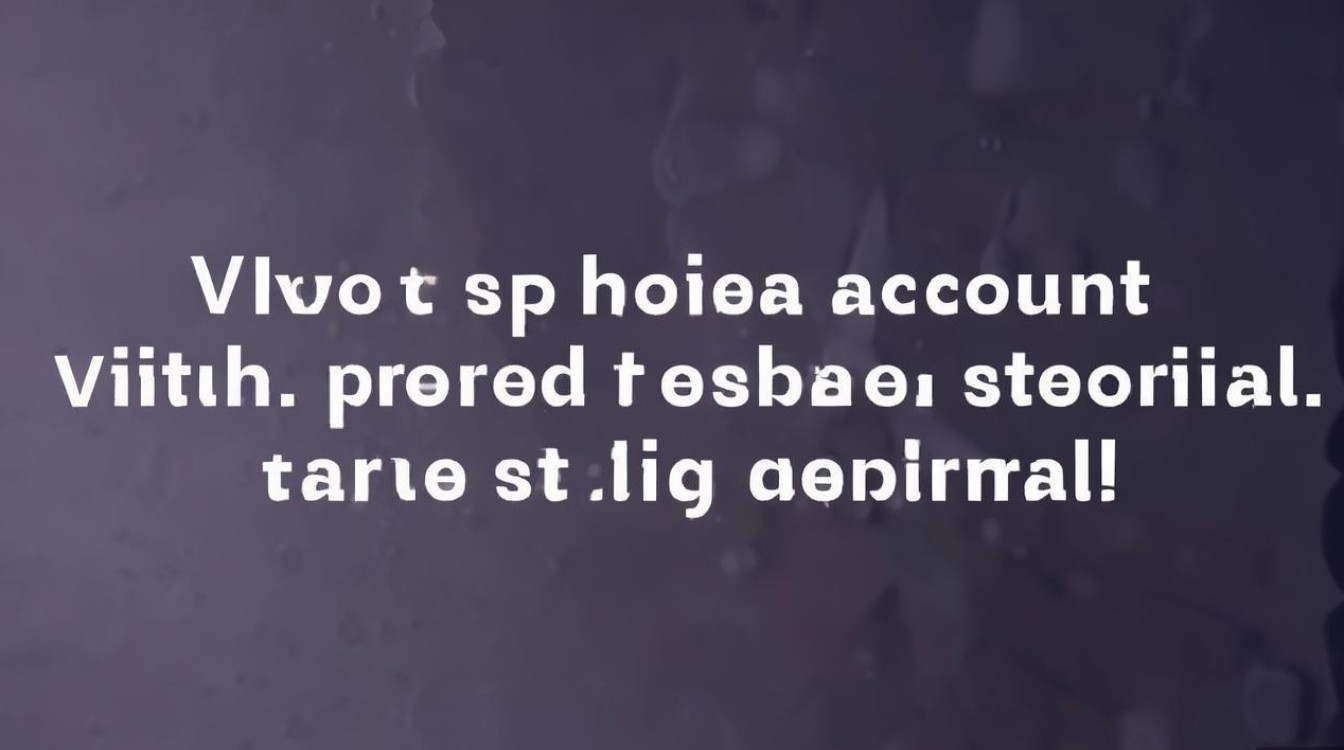 vivo手机账号怎么获得？新手必看获取步骤教程